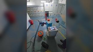 Uji Tegangan Tahan Kabel 110kV