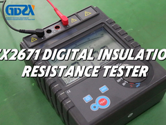 ZX2671 Digital Isolation Resistance Tester Waktu tunggu panjang