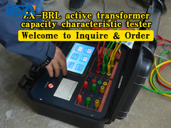 Penguji karakteristik kapasitas transformator aktif ZX-BRL