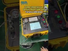 ZXMD-2000 Intelligent 32 Bit Mikroprosesor SF6 Density Relay Calibrator