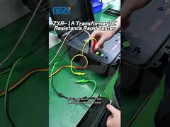 Lihat Set Uji Resistensi DC Transformator Presisi Tinggi ZXR-2A Demo Rentang Pengukuran 1mΩ - 2kΩ
