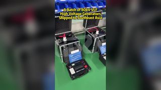 Sejumlah Generator Tegangan Tinggi VLF 80kV Dikirim ke Asia Tenggara