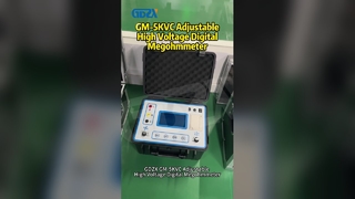 GM-5KVC Dapat DisesuaikanMegohmmete Digital Tegangan Tinggi