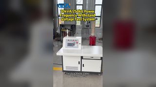 Sistem Uji Tegangan Tahan Frekuensi Daya 30kVA/250kV