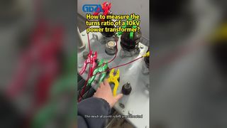 Bagaimana mengukur rasio putaran daya 10kV t