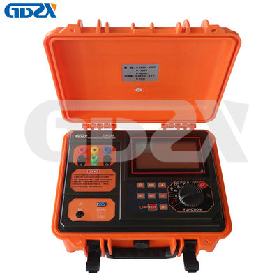ZXET3008 ground resistance tester: Resolusi 0,001Ω, DC 7.4V power supply