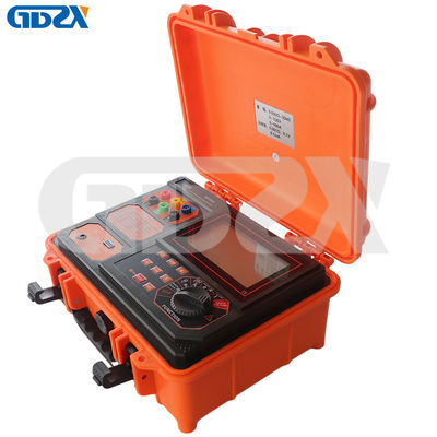 ZXET3008 ground resistance tester: Resolusi 0,001Ω, DC 7.4V power supply