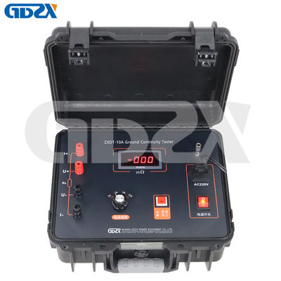 ZXDT-10A Tester Isolasi Tanah Tanah Tester Kontinuitas